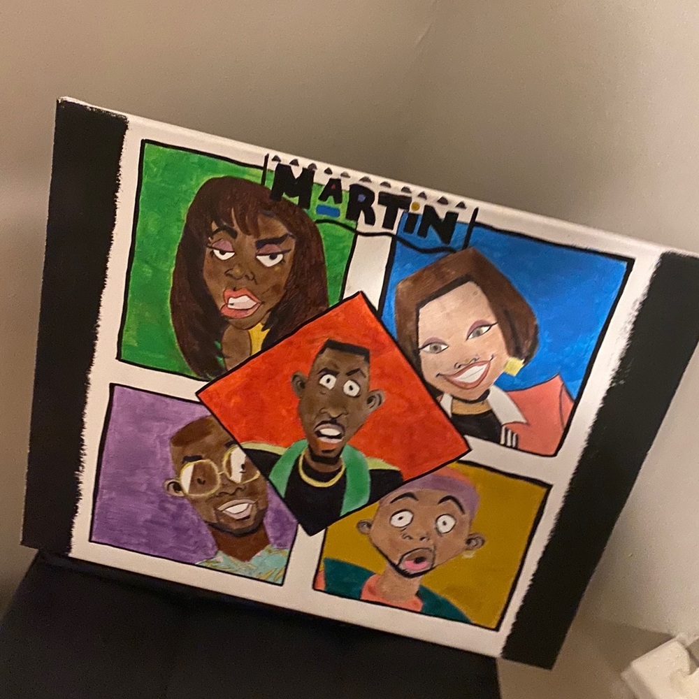 Martin Lawrence Original Painting. Painted by me!